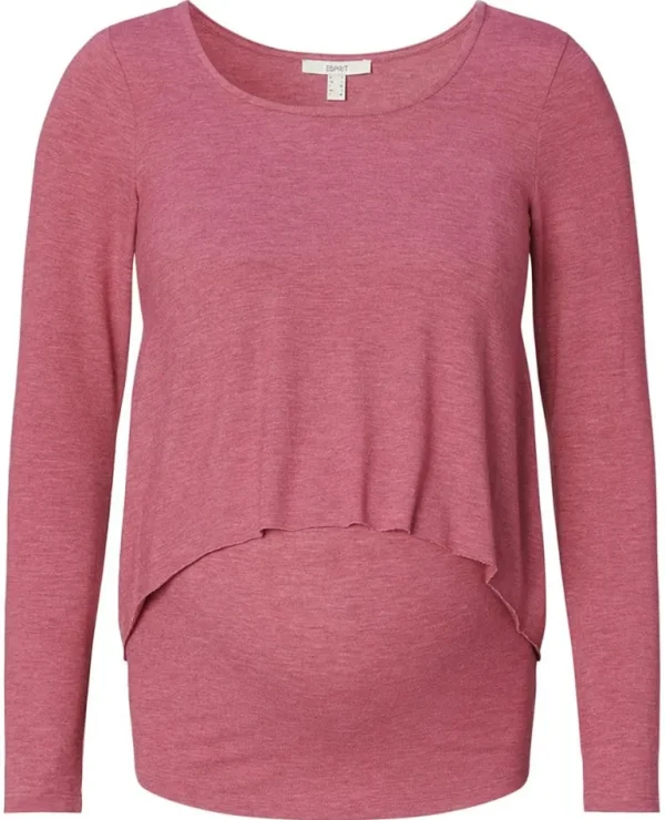 Noppies T-Shirts | T-Shirts<Voedings T-shirt - Dark Old Pink