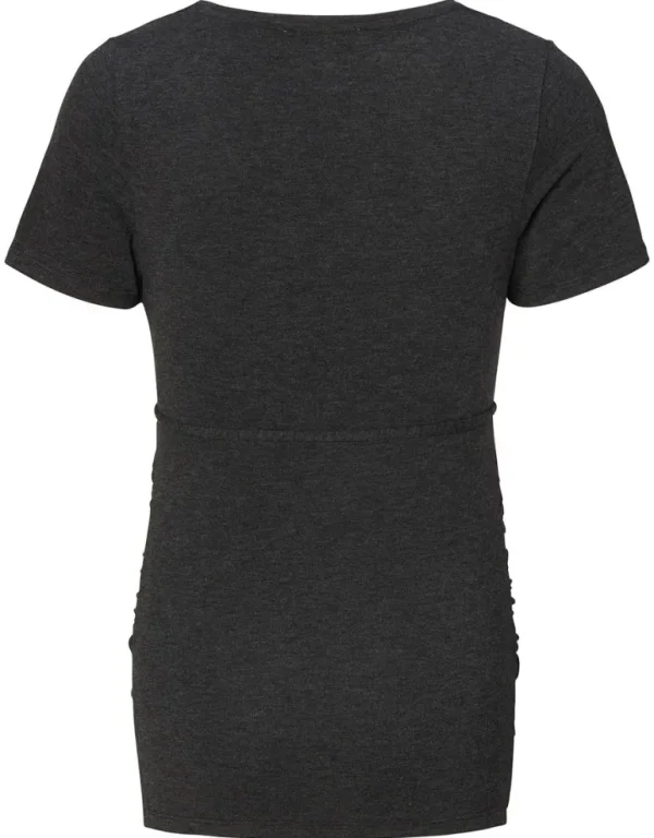 Noppies T-Shirts | T-Shirts<Voedings T-shirt - Gunmetal