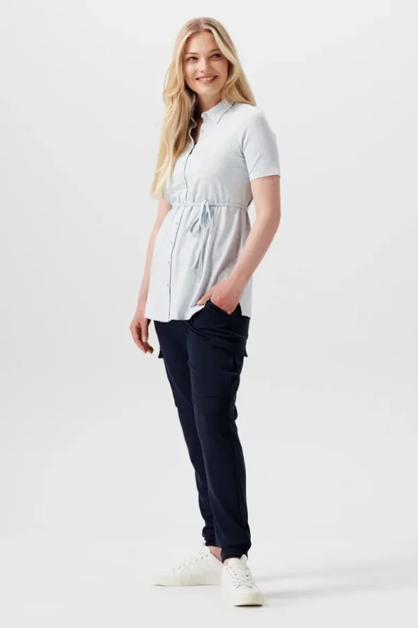 Noppies T-Shirts | T-Shirts<Voedings T-shirt - Light Blue