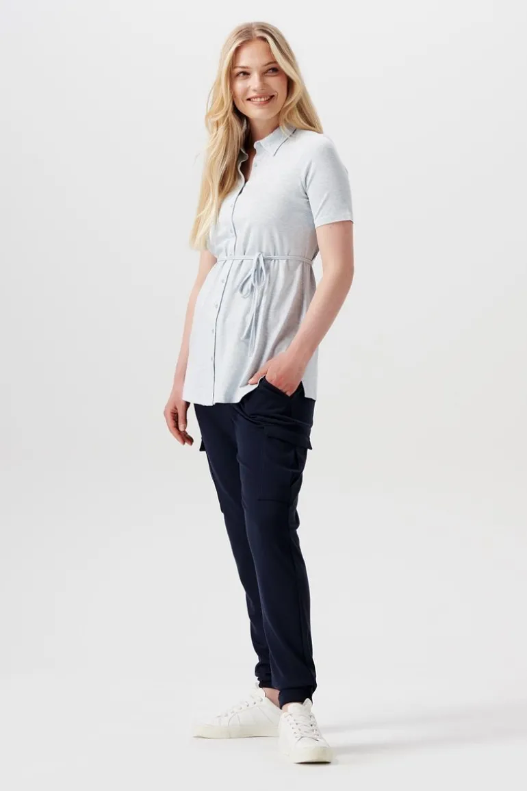 voedings_tshirt__light_bl_7-1.webp Noppies T-Shirts | T-Shirts<Voedings T-shirt - Light Blue