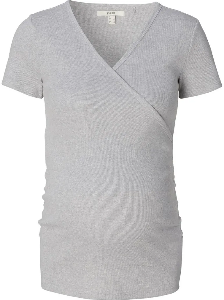 voedings_tshirt__light_gr_8.webp Noppies T-Shirts | T-Shirts<Voedings T-shirt - Light Grey melange