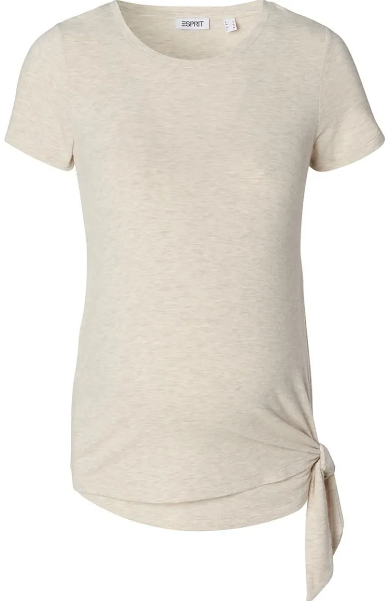 voedings_tshirt__oatmeal__2.webp Noppies T-Shirts | T-Shirts<Voedings T-shirt - Oatmeal melange