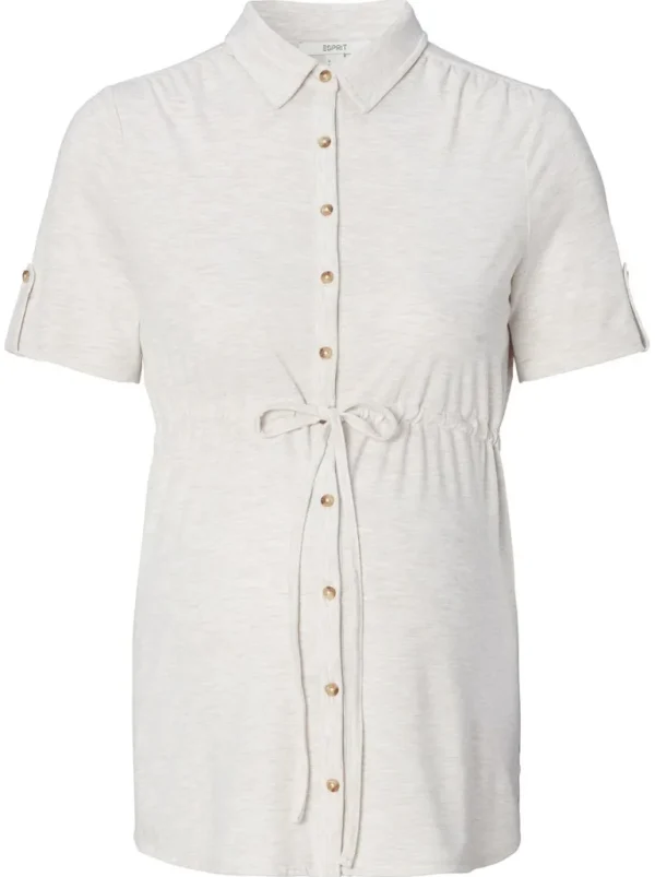 Noppies T-Shirts | T-Shirts<Voedings T-shirt - Oatmeal melange