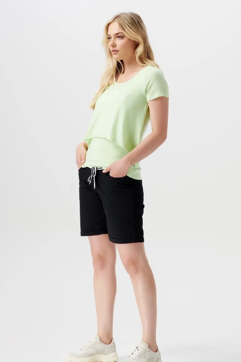 voedings_tshirt__paradise_7.webp Noppies T-Shirts | T-Shirts<Voedings T-shirt - Paradise Green