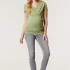 Noppies T-Shirts | T-Shirts<Voedings T-shirt - Real Olive