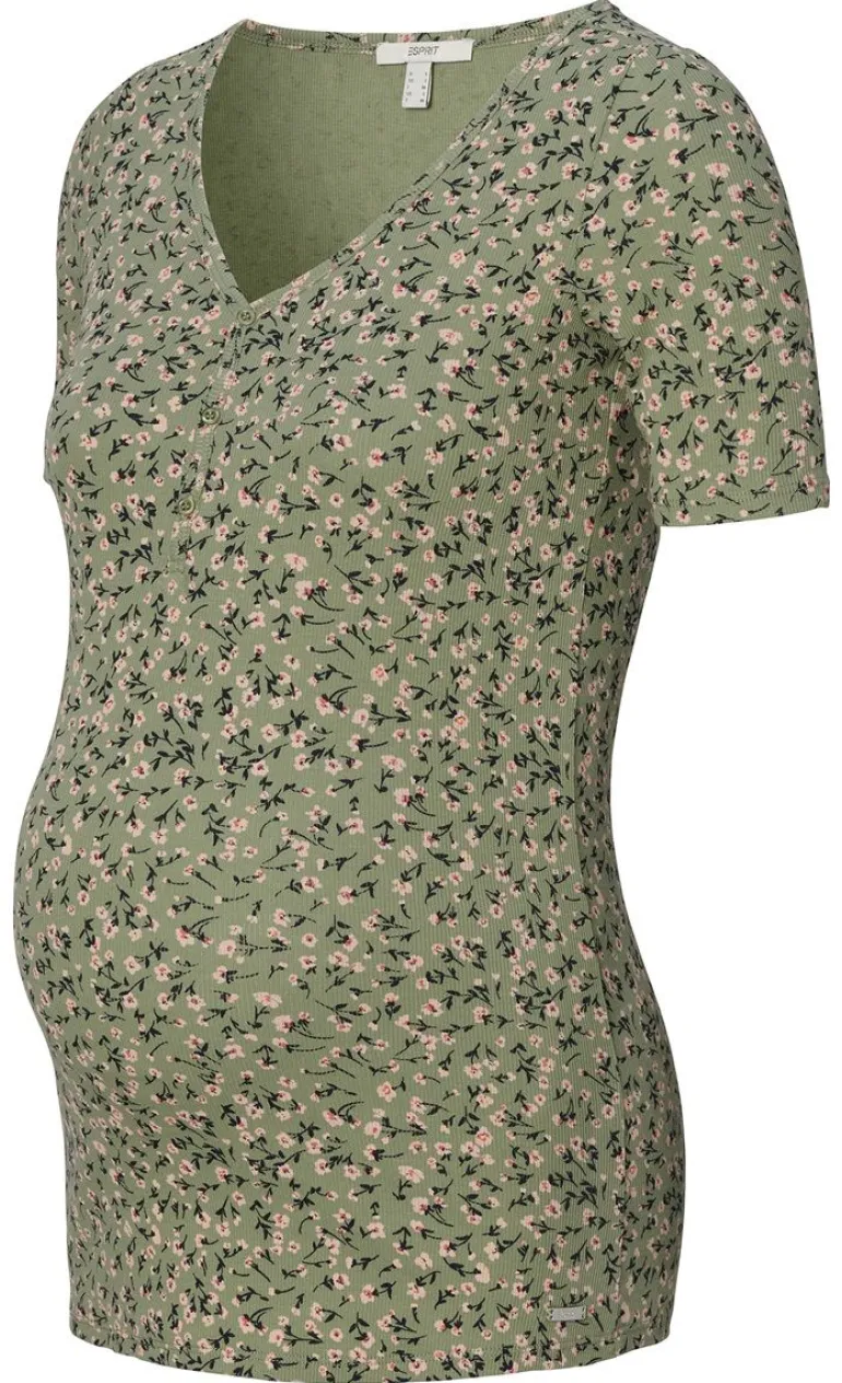 voedings_tshirt__real_oli_13-1.webp Noppies T-Shirts | T-Shirts<Voedings T-shirt - Real Olive