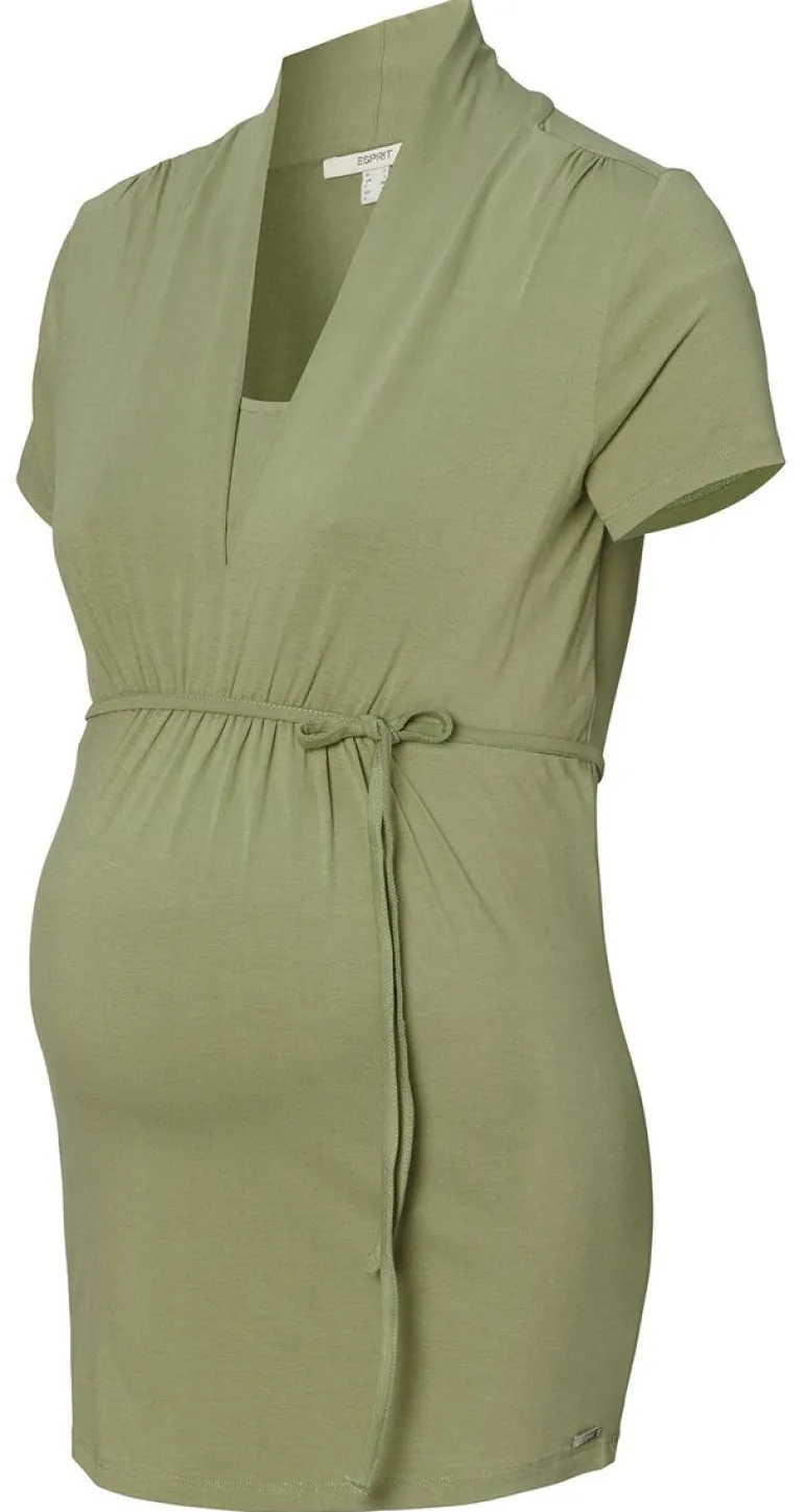 voedings_tshirt__real_oli_13.webp Noppies T-Shirts | T-Shirts<Voedings T-shirt - Real Olive