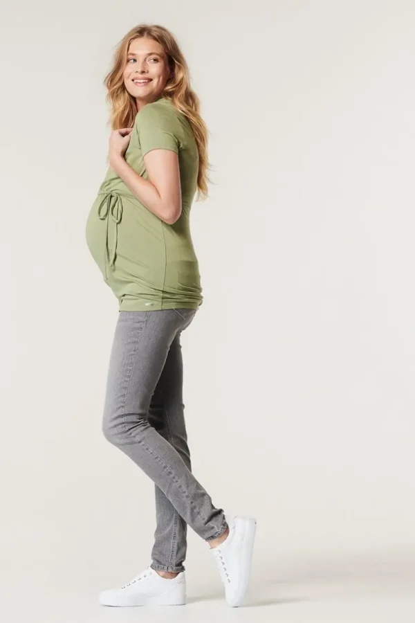 Noppies T-Shirts | T-Shirts<Voedings T-shirt - Real Olive