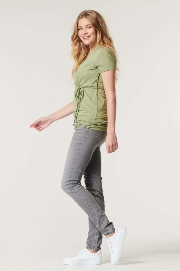 Noppies T-Shirts | T-Shirts<Voedings T-shirt - Real Olive