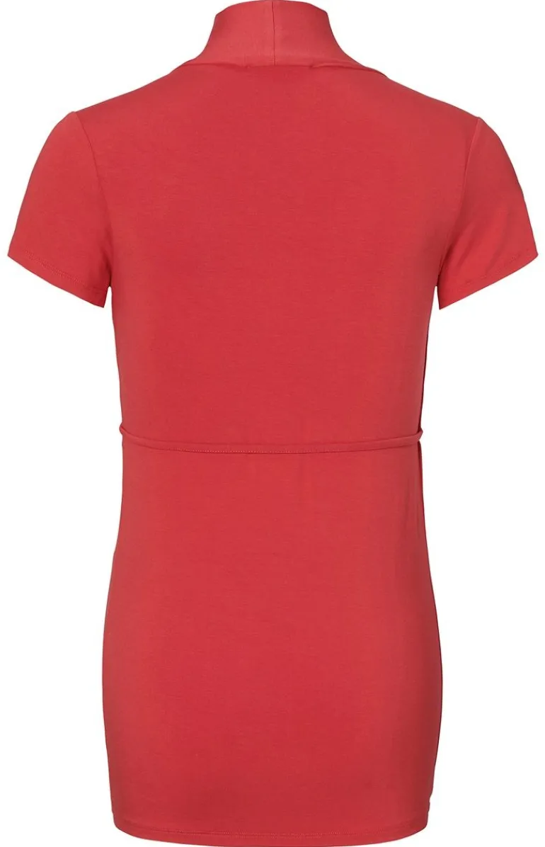 voedings_tshirt__red_3-1.webp Noppies T-Shirts | T-Shirts<Voedings T-shirt - Red