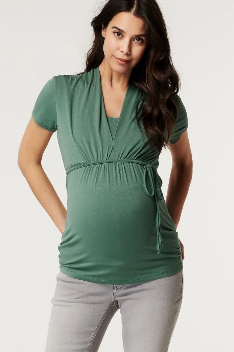 voedings_tshirt__vinyard__9.webp Noppies T-Shirts | T-Shirts<Voedings T-shirt - Vinyard Green