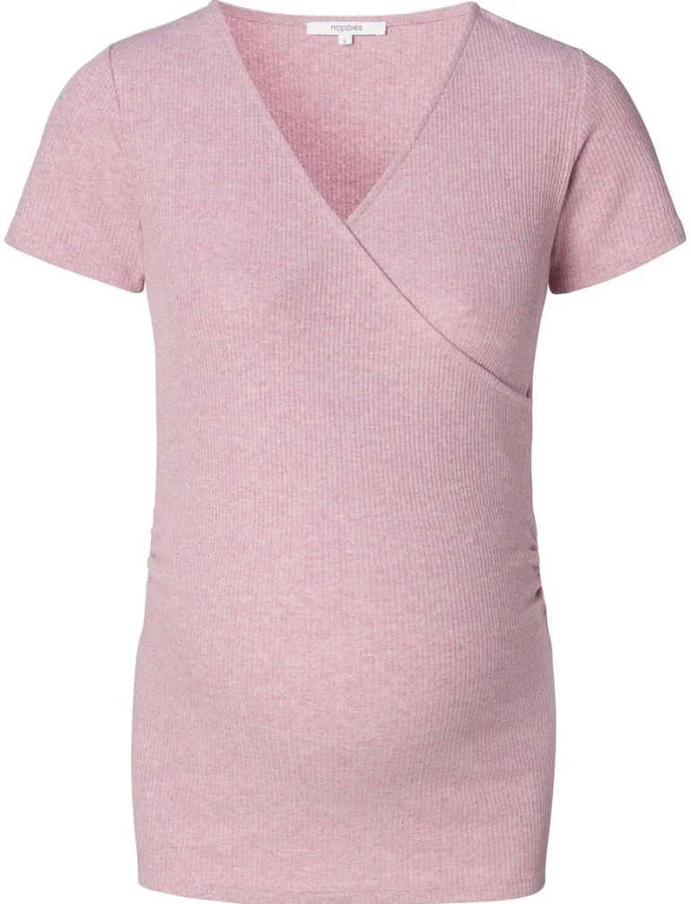 voedings_tshirt_anlo__vio_2.webp Noppies T-Shirts | T-Shirts<Voedings T-shirt Anlo - Violet Ice