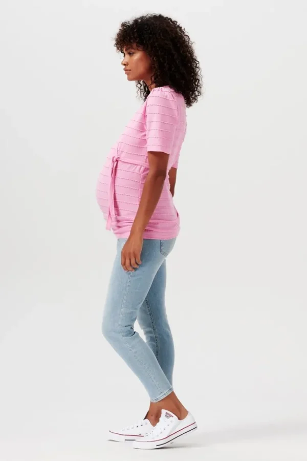 Noppies T-Shirts | T-Shirts<Voedings T-shirt Arua - Cyclamen