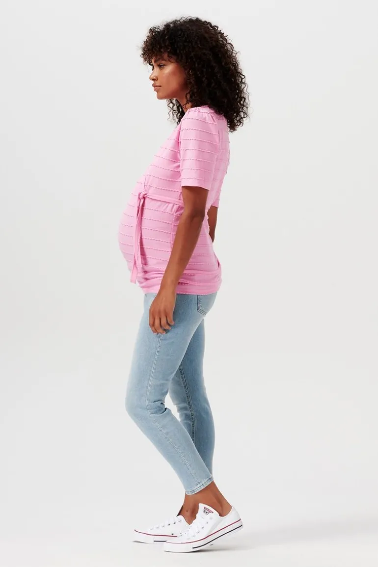 voedings_tshirt_arua__cyc_5.webp Noppies T-Shirts | T-Shirts<Voedings T-shirt Arua - Cyclamen