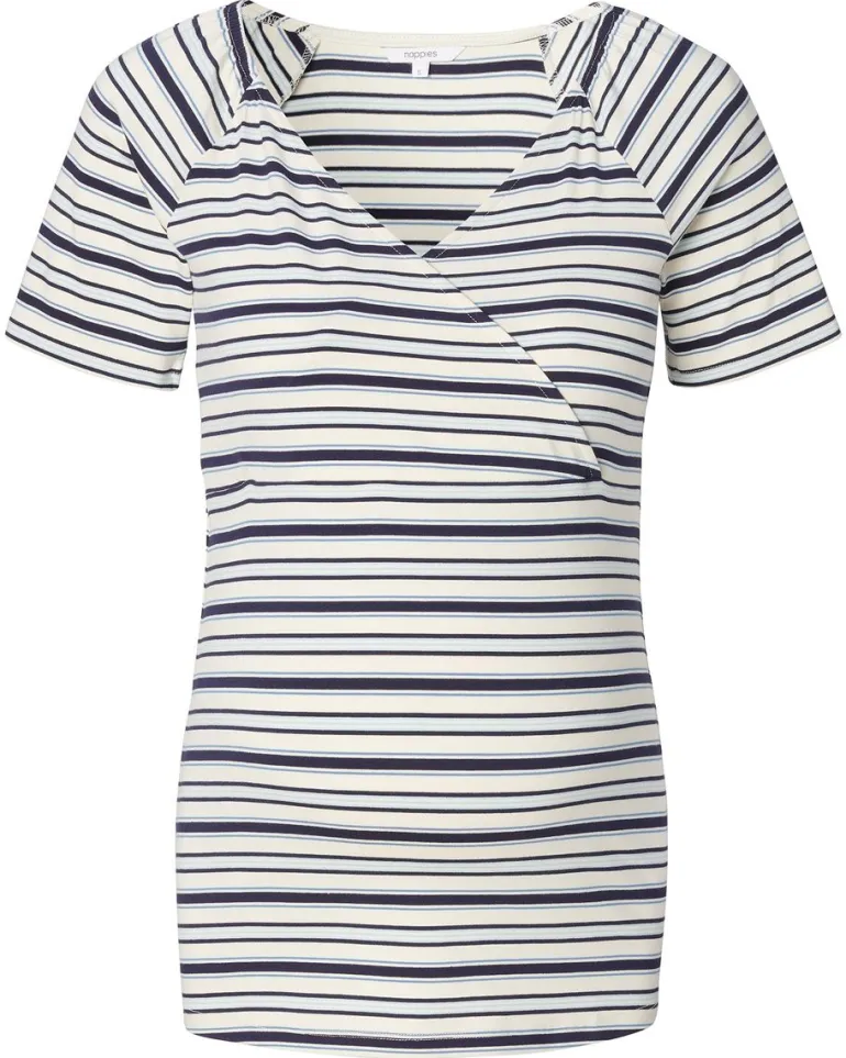voedings_tshirt_daye__pea_2.webp Noppies T-Shirts | T-Shirts<Voedings T-shirt Daye - Peacoat