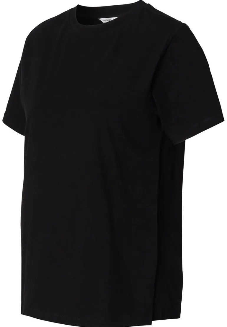 voedings_tshirt_ifke__bla_13.webp Noppies T-Shirts | T-Shirts<Voedings T-shirt Ifke - Black