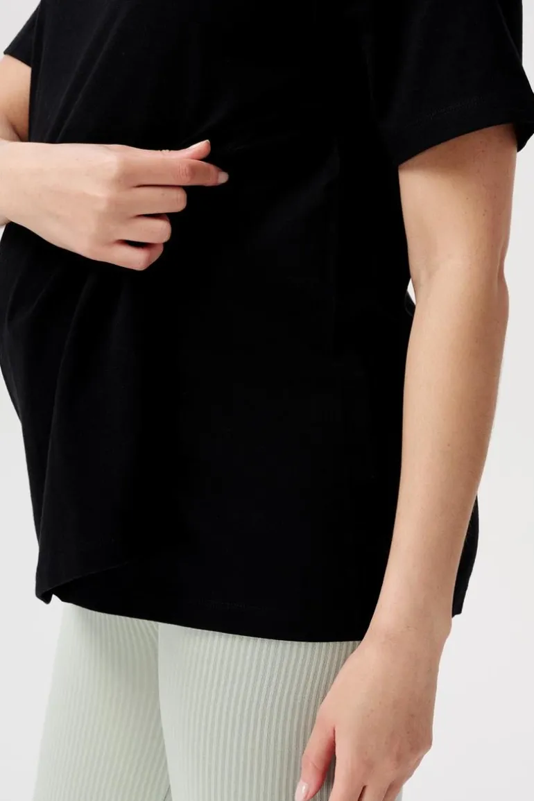 voedings_tshirt_ifke__bla_15.webp Noppies T-Shirts | T-Shirts<Voedings T-shirt Ifke - Black