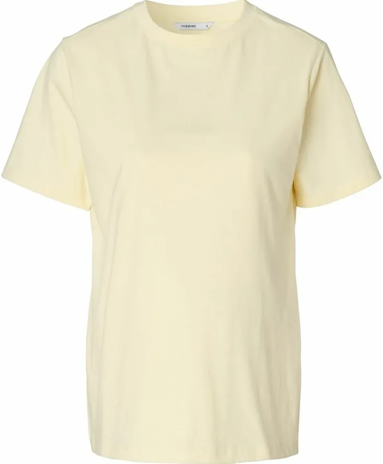 voedings_tshirt_ifke__lig_9.webp Noppies T-Shirts | T-Shirts<Voedings T-shirt Ifke - Light Yellow