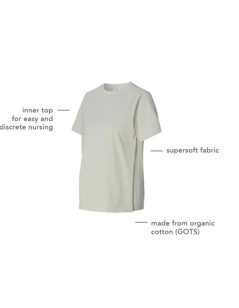 voedings_tshirt_ifke__pig_6.webp Noppies T-Shirts | T-Shirts<Voedings T-shirt Ifke - Pigeon