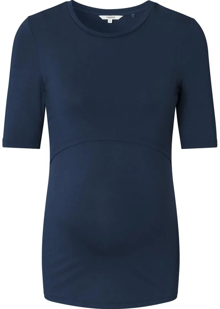 voedings_tshirt_juli__nig_2.webp Noppies T-Shirts | T-Shirts<Voedings T-shirt Juli - Night