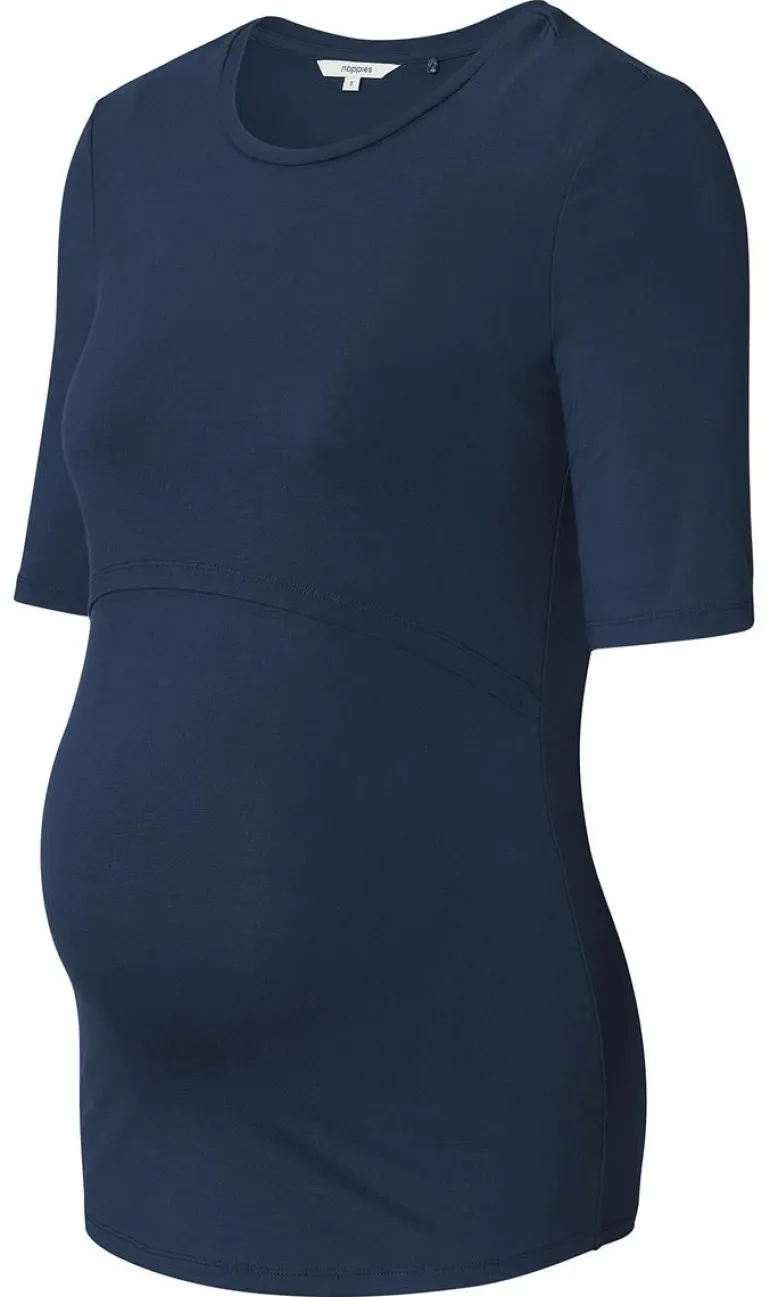 voedings_tshirt_juli__nig_4.webp Noppies T-Shirts | T-Shirts<Voedings T-shirt Juli - Night