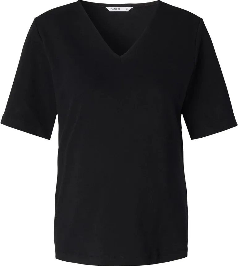 voedings_tshirt_multia__b_9.webp Noppies T-Shirts | T-Shirts<Voedings T-shirt Multia - Black