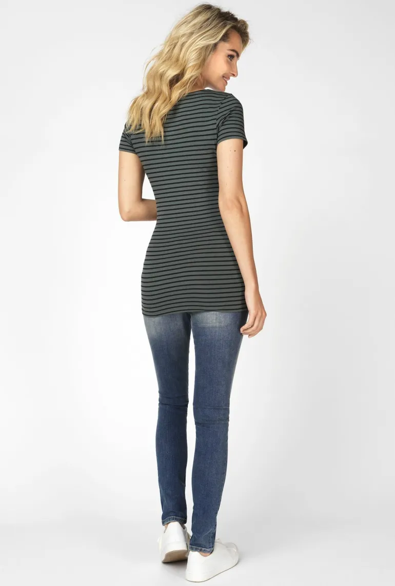 voedings_tshirt_paris__ur_1.webp Noppies T-Shirts<Voedings T-shirt Paris - Urban Chic Stripe