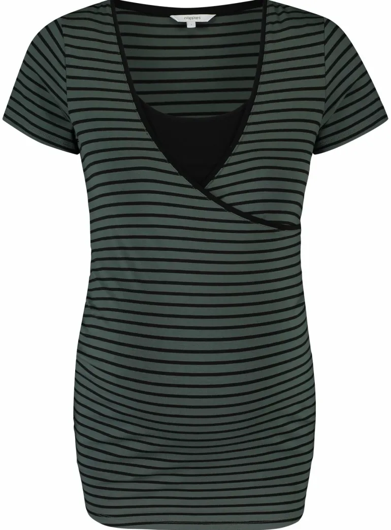 voedings_tshirt_paris__ur_2.webp Noppies T-Shirts<Voedings T-shirt Paris - Urban Chic Stripe