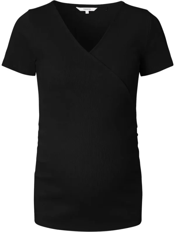 Noppies T-Shirts | T-Shirts<Voedings T-shirt Sanson - Black