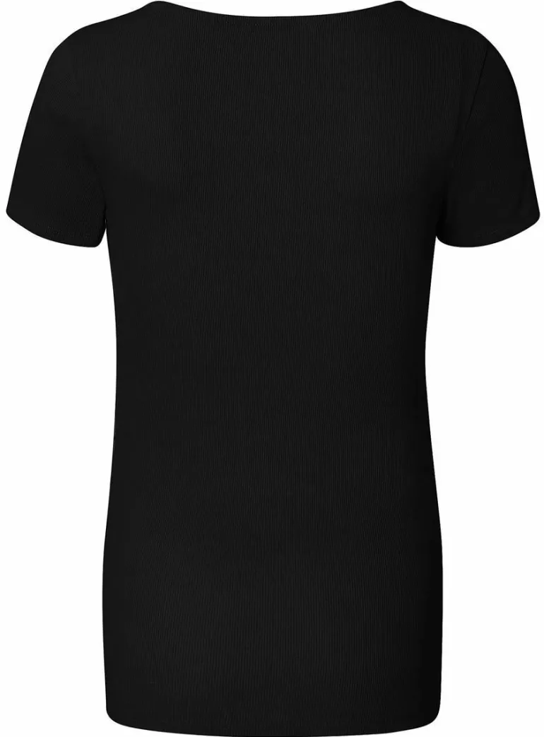 voedings_tshirt_sanson__b_3.webp Noppies T-Shirts | T-Shirts<Voedings T-shirt Sanson - Black