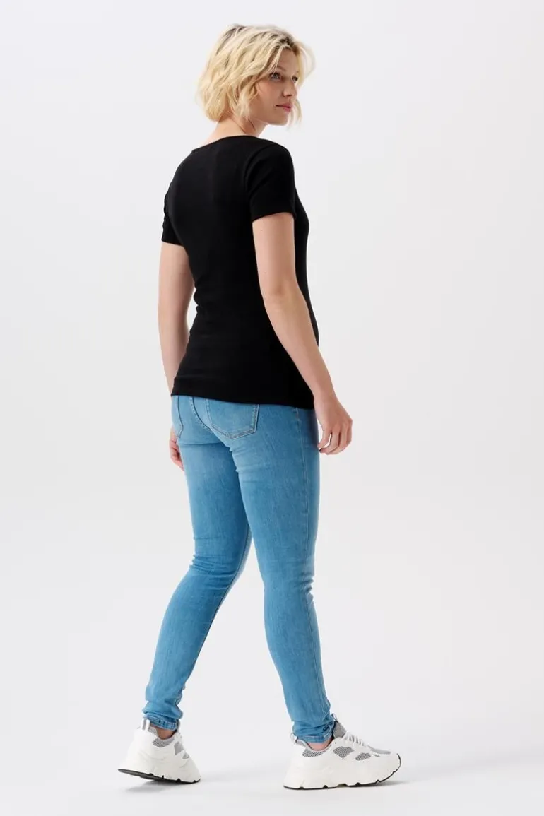 voedings_tshirt_sanson__b_7.webp Noppies T-Shirts | T-Shirts<Voedings T-shirt Sanson - Black