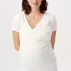 Noppies T-Shirts | T-Shirts<Voedings T-shirt Sanson - Cream