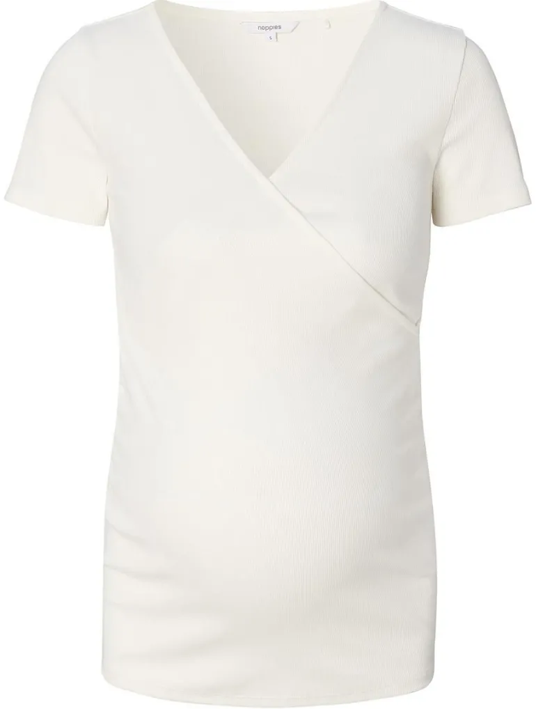 voedings_tshirt_sanson__c_2.webp Noppies T-Shirts | T-Shirts<Voedings T-shirt Sanson - Cream