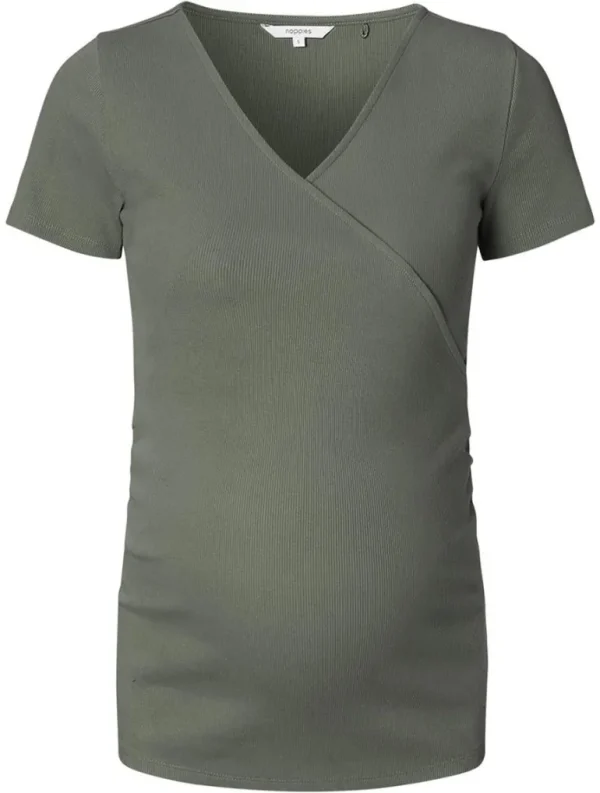 Noppies T-Shirts | T-Shirts<Voedings T-shirt Sanson - Olive