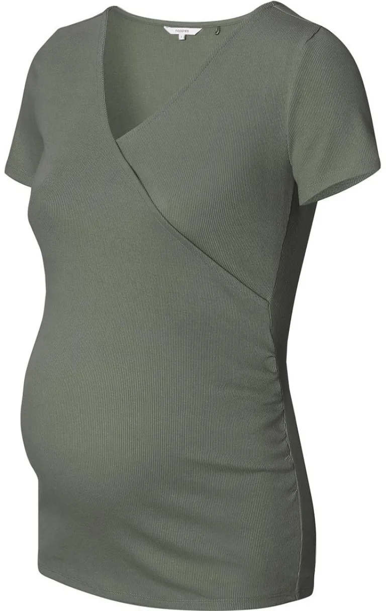 voedings_tshirt_sanson__o_4.webp Noppies T-Shirts | T-Shirts<Voedings T-shirt Sanson - Olive