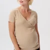 Noppies T-Shirts | T-Shirts<Voedings T-shirt Sanson - White Pepper