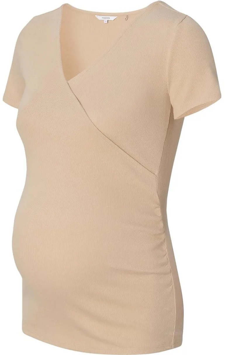 voedings_tshirt_sanson__w_10.webp Noppies T-Shirts | T-Shirts<Voedings T-shirt Sanson - White Pepper