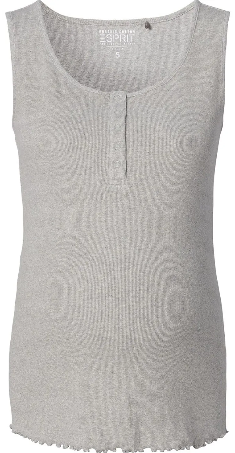 voedingspyjama__light_gre_11-2.webp Noppies Nachtkleding & Loungewear | Ondergoed<Voedingspyjama - Light Grey melange