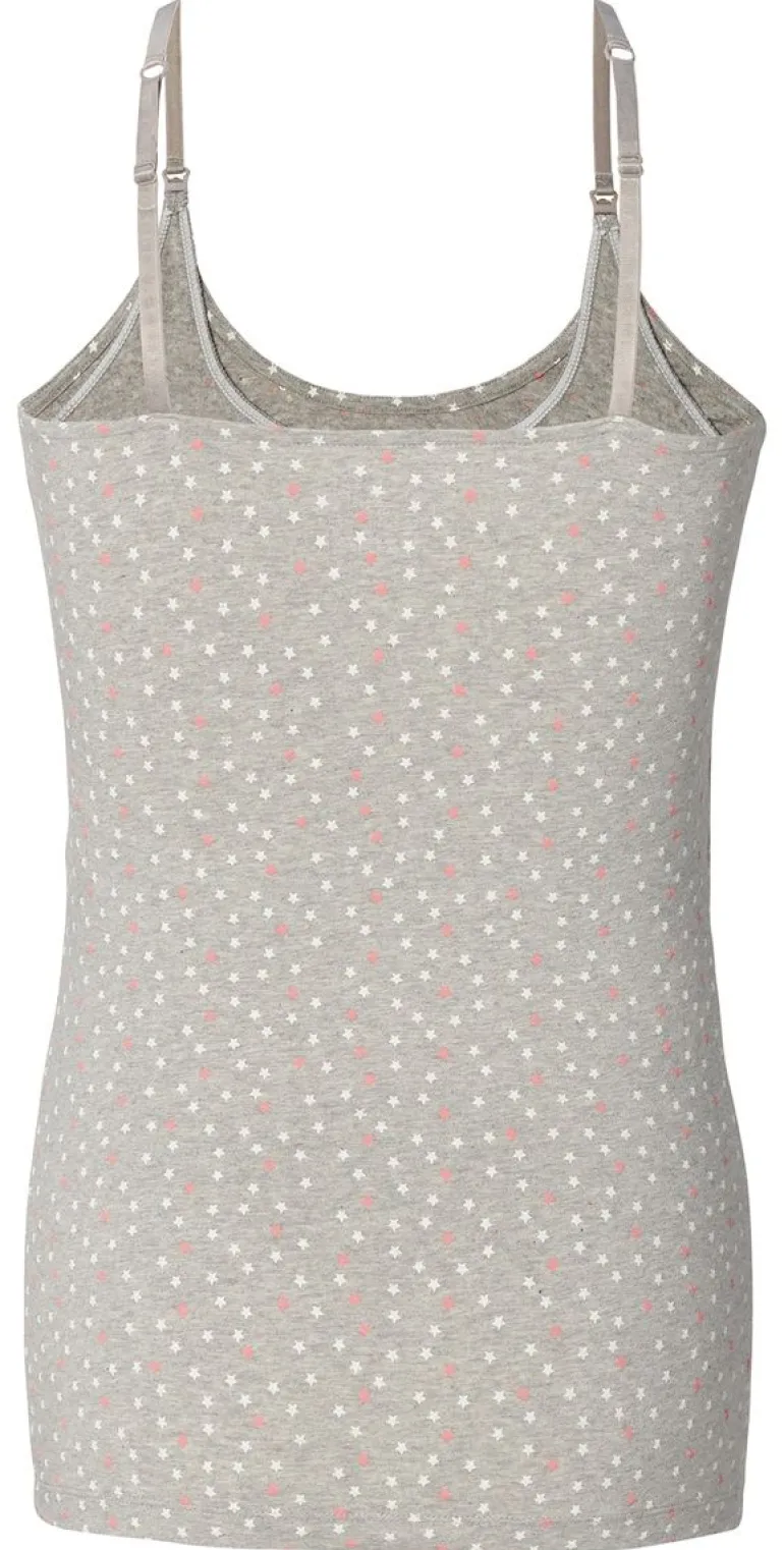 voedingspyjama__light_gre_11.webp Noppies Nachtkleding & Loungewear | Ondergoed<Voedingspyjama - Light Grey melange
