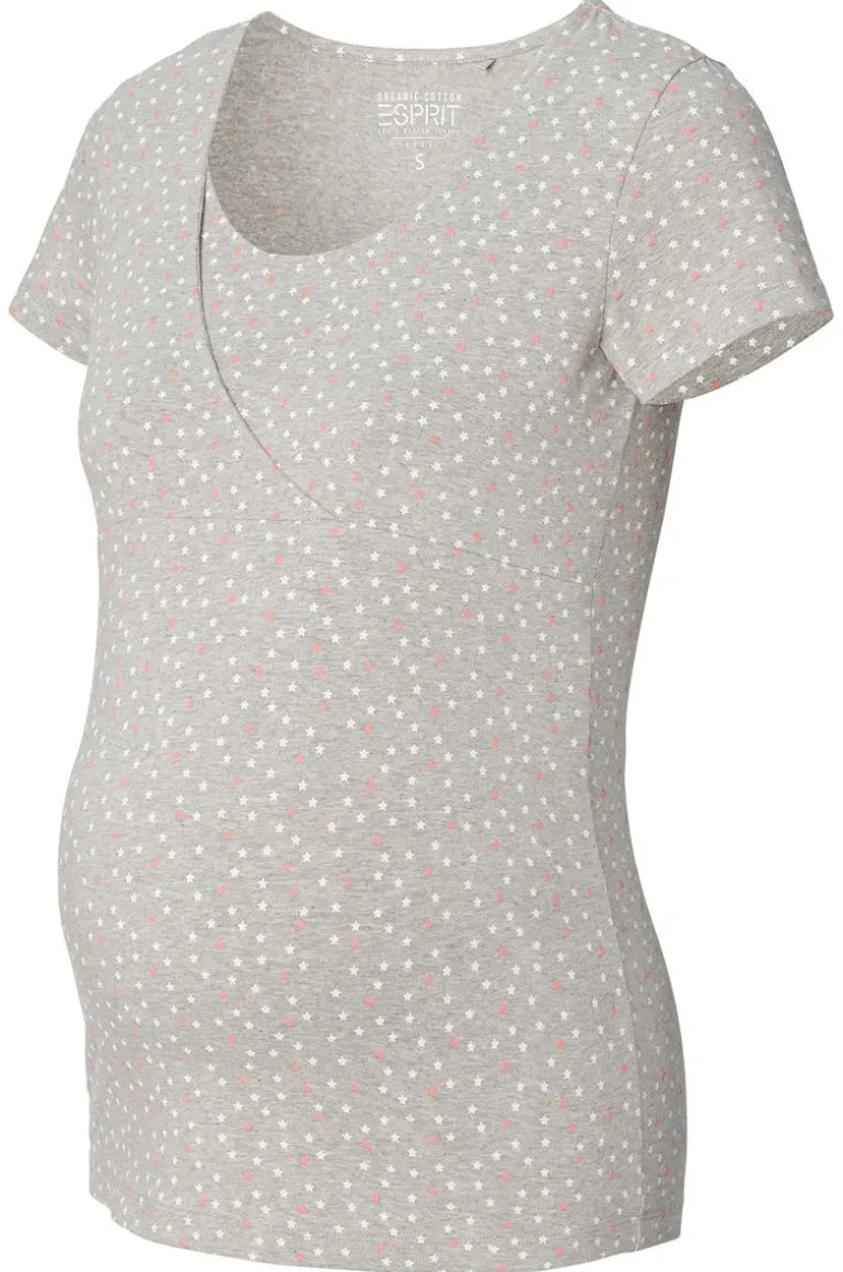 voedingspyjama__light_gre_13-1.webp Noppies Nachtkleding & Loungewear | Ondergoed<Voedingspyjama - Light Grey melange