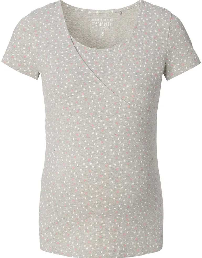 voedingspyjama__light_gre_2-1.webp Noppies Nachtkleding & Loungewear | Ondergoed<Voedingspyjama - Light Grey melange