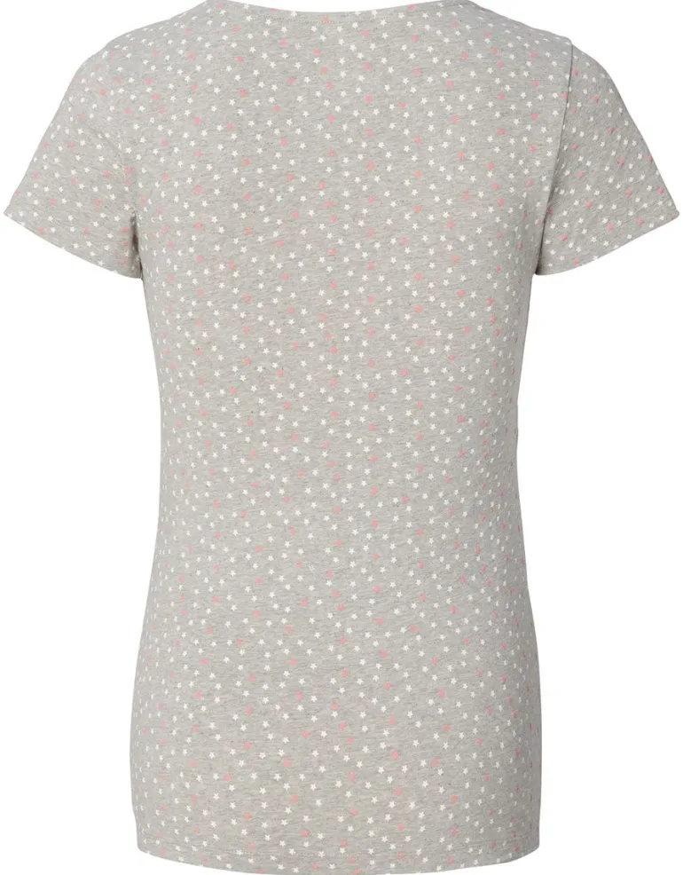 voedingspyjama__light_gre_3-1.webp Noppies Nachtkleding & Loungewear | Ondergoed<Voedingspyjama - Light Grey melange
