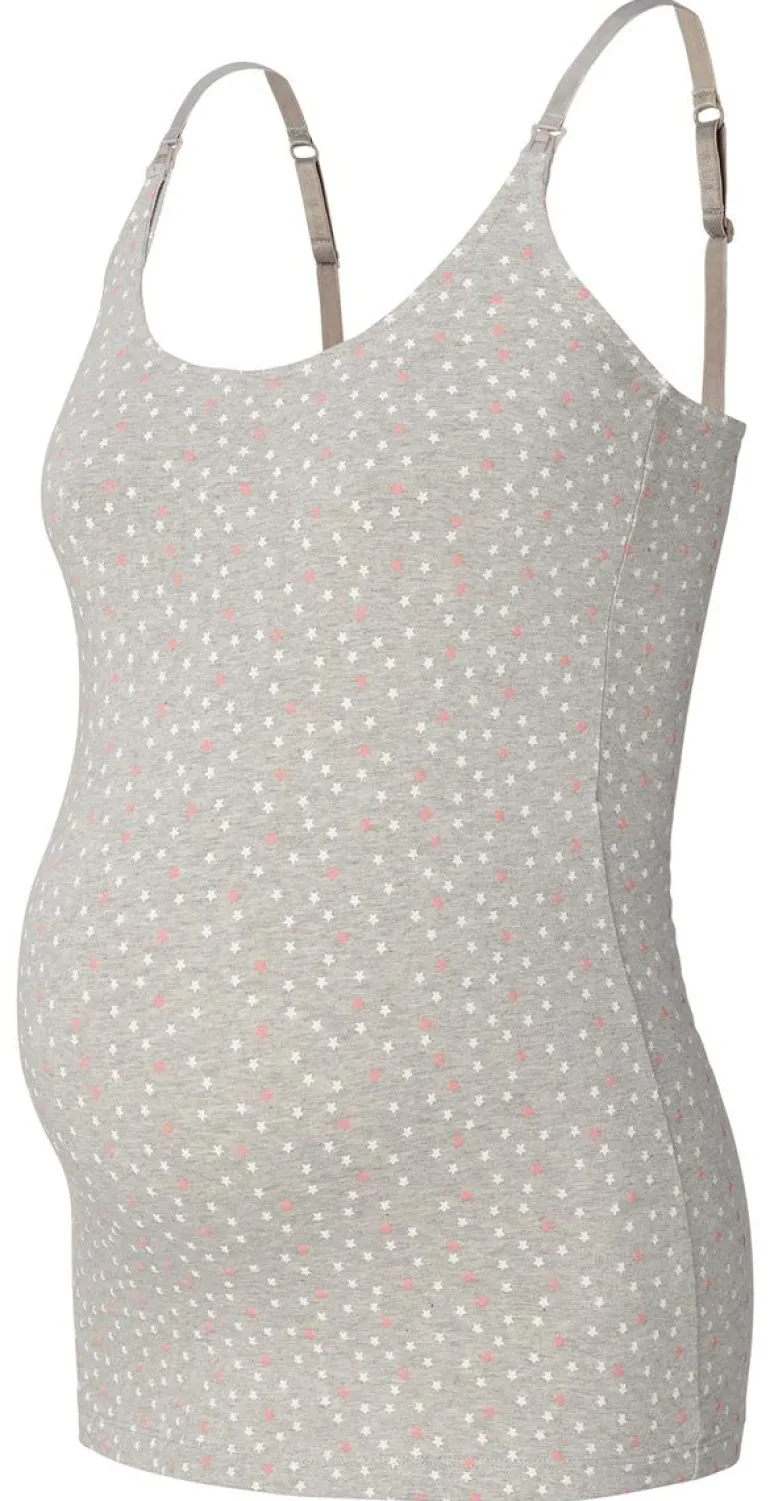 voedingspyjama__light_gre_4.webp Noppies Nachtkleding & Loungewear | Ondergoed<Voedingspyjama - Light Grey melange