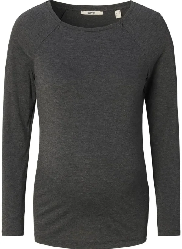 Noppies Shirts | Shirts<Voedingsshirt - Anthracite Melange