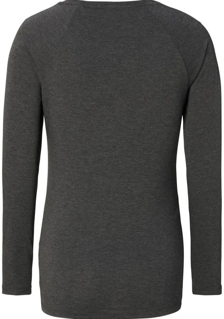 voedingsshirt__anthracite_3.webp Noppies Shirts | Shirts<Voedingsshirt - Anthracite Melange