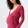 Noppies Shirts | Shirts<Voedingsshirt - Berry