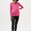 Noppies Shirts | Shirts<Voedingsshirt - Berry