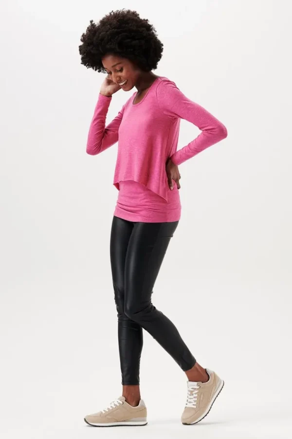 Noppies Shirts | Shirts<Voedingsshirt - Berry
