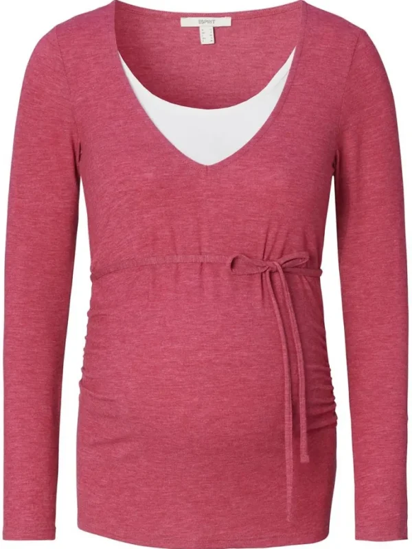 Noppies Shirts | Shirts<Voedingsshirt - Berry