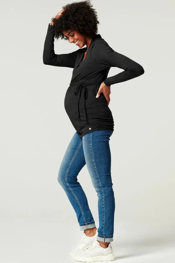 Noppies Shirts | Shirts<Voedingsshirt - Black